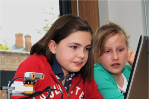 Students at #define event